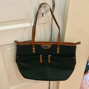 Bags - Casual Black & Brown Purse Bags - Casual Black & Brown Purse